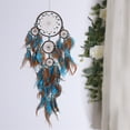 thumbnail image 6 of Five-ring Dream Catcher Hand-made Pendant for Home Bedroom Room Decoration Car Pendant Ornaments, 6 of 9