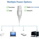 thumbnail image 4 of Alimentación USB segura, diseño de cable retráctil y LED de bajo consumo, luces estilo Hollywood para espejo, 10 niveles de brillo ajustables para su tocador personalizable (espejo no incluido), 4 of 5