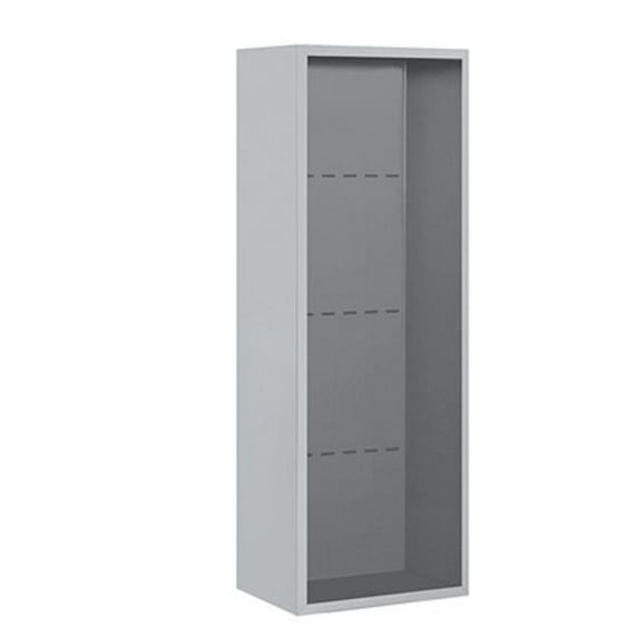 Salsbury Surface Mounted Enclosure For 3712 Single Column Unit - Aluminum