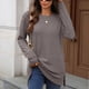 thumbnail image 3 of Ailaofu Long Sleeve Shirts for Women Fall Tunic Tops 2025 Ladies Tops and Blouses Casual Outfits, 3 of 6