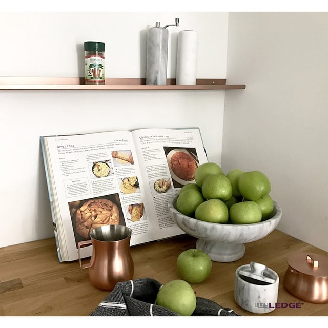ULTRAledge Copper 30" Over-The-Range Shelf/Display/Ledge/Rack, 3.5" deep