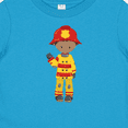 thumbnail image 4 of Inktastic African American Boy, Fireman, Firefighter, Helmet Boys Baby T-Shirt, 4 of 5