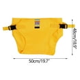 thumbnail image 2 of Kafsov Baby Dining Chair Harness Belt - Portable Highchair Seat Strap, Secure, Adjustable, Compact Yellow, 2 of 2