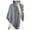 Grey, variant on Women's Solid Color Turtleneck Pullover Sweater Heavy Knit Top With High Collar Soft Comfortable Stacked Collar Turtleneck Tops For Women Beige,One Size