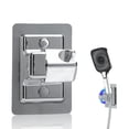 thumbnail image 1 of Soporte de pared para cabezal de ducha HONGYUETECH, impermeable, cromado, 1 of 6