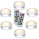 thumbnail image 2 of Luz de disco de 6 piezas con control remoto, murciélago LED inalámbrico, 2 of 5