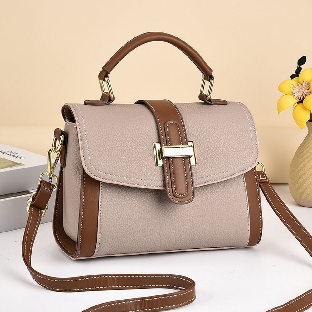 Sac Bandoulière Jean Tikhell Pour Femme - Style Vintage - Multi-poches - Grande Capacité