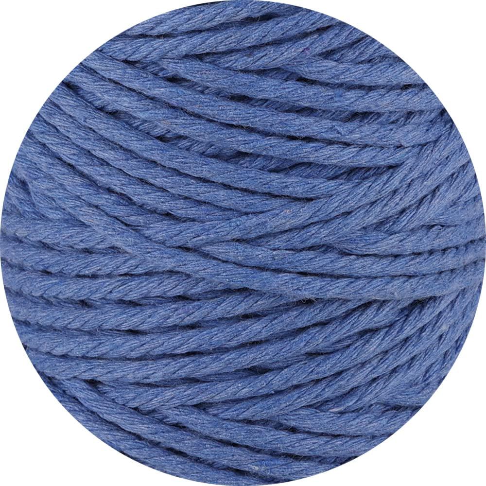 Navy Blue 100% Cotton Cord Rope for Macrame 3mm Natural and Colored Craft  String Yarn Materials 325 Feet