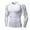 White, variant on 2023 Men Fall Coat Men's Fall/winter Fitness Long-sleeved Zipper Casual Hoodie Quick-drying Sports Sweatshirt