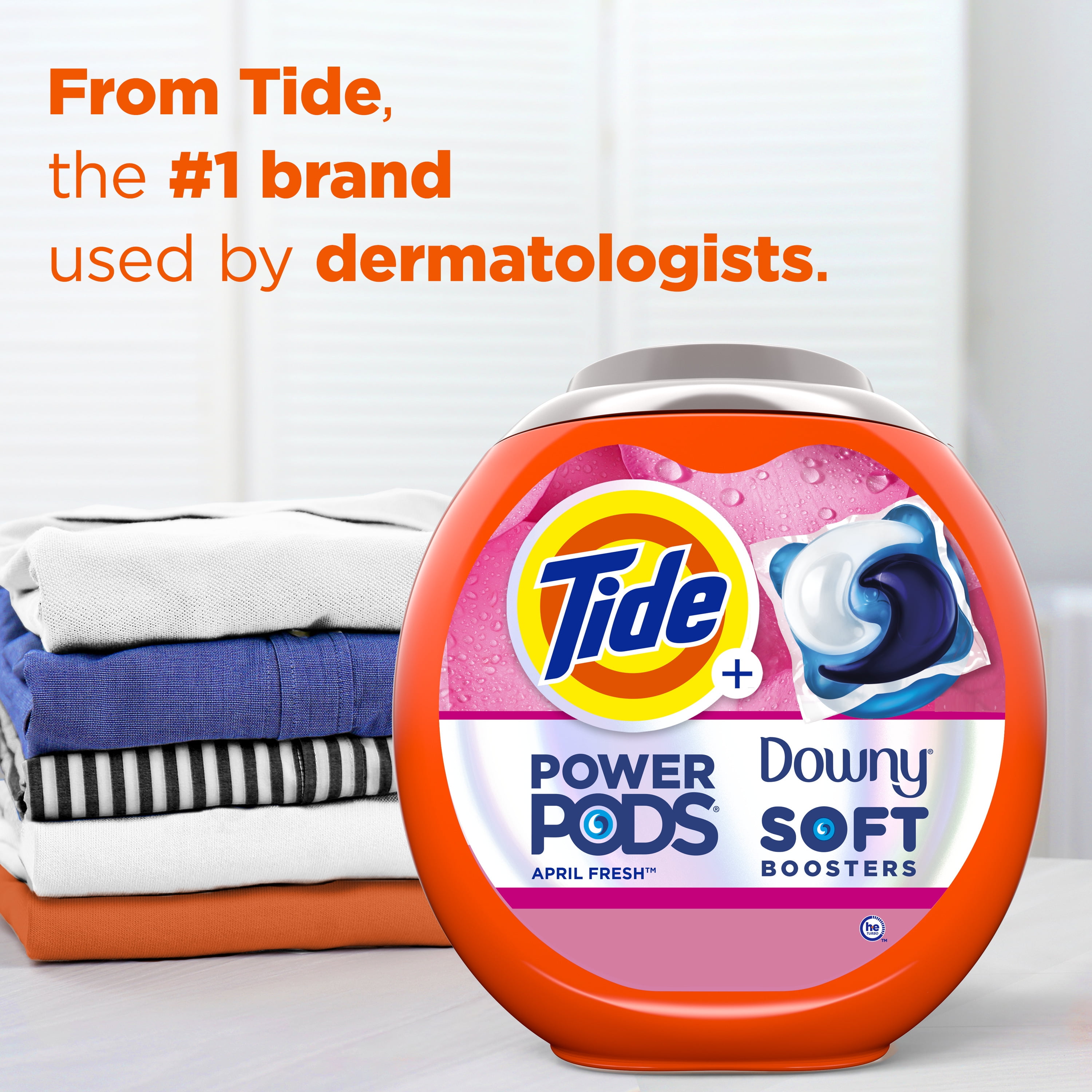 Tide Power PODS and popular Downy Ultra Mixed Household Bundle