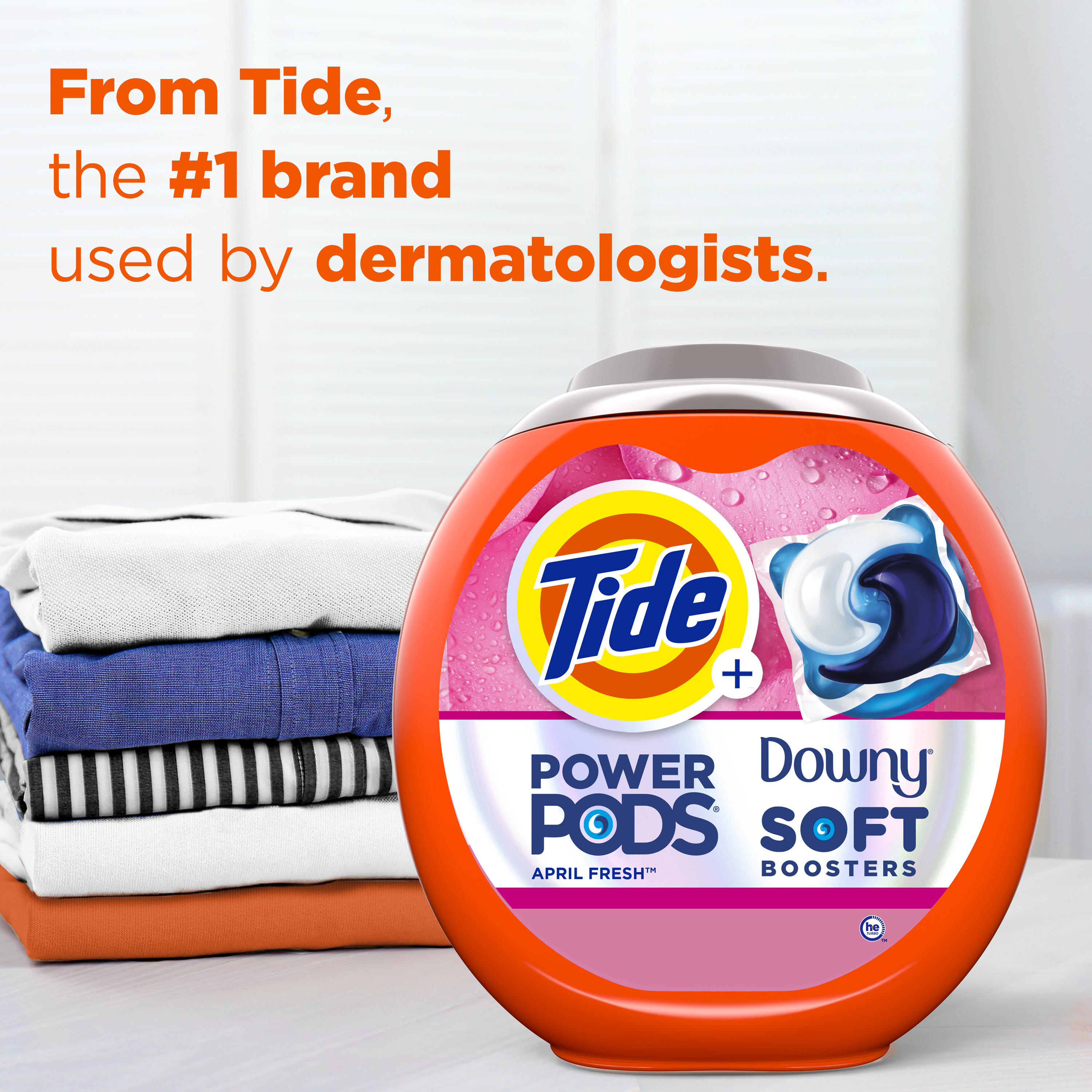Tide Power PODS with Downy, April Fresh Scent, 63 Count photo 3