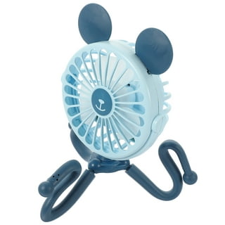 Octopus Baby Stroller Fan 3600mAh Mini USB Fan Camping Circulator 4 Speed  Clip-on Fan Air Cooling Ventilator for Outdoor Fishing