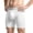 White, variant on Mens Ice Silk Sports Boxer Briefs Quick Dry Anti Chafe Extended Length Underpants Plus Size Cycling Summer Breathable Underwear