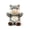 Gray, variant on Running Stuffed Hippo Plush Toy with Movable Legs, Interactive Farm Animal Plush, Cute Dancing Animal Toy, Soft Huggable Toy for Kids Adults, Sofa Bed Car Decor