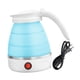 thumbnail image 2 of Viajar plegable la olla de té de tetera eléctrica 12L con cable de alimentación separable Hervir rápido Almoror de agua de almacenamiento Filorización Azul, 2 of 8