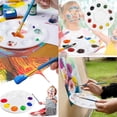 thumbnail image 4 of Plastic Paint Palettes,Art Paint Palette,Mixed Palette, Color Palettes(12Pcs), 4 of 5