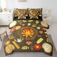 thumbnail image 1 of Erosebridal Happy Caming Bedding Sets Full Size, Cartoon Flower Comforter Sets with Sheets, Adventure Theme Decor, Reversible 7pcs, 1 of 5