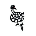 thumbnail image 4 of Estaca de arte de patio Acrílico Forma de pato Adorno de estaca de jardín Decoración de césped hueco impermeable, Tipo G Vogacara HA004206-07, 4 of 6