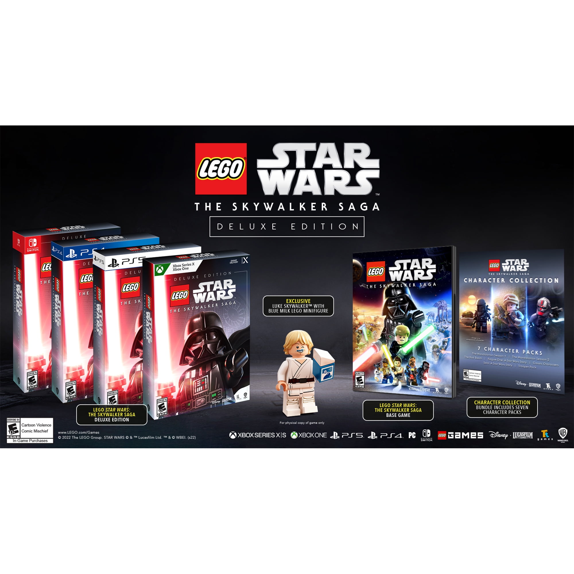 Jogo Lego Star Wars: A Saga Skywalker Deluxe Edition PS5 Warner Bros com o  Melhor Preço é no Zoom