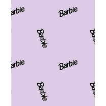 Barbie 90s Logo Removable Vinyl Wallpaper by Barbie - Lavender