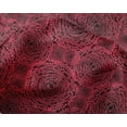 thumbnail image 5 of oneOone Silk Tabby Black Fabric Block Craft Projects Decor Fabric Printed By The Yard 42 Inch Wide-Y4, 5 of 5