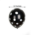 thumbnail image 3 of Efavormart 12" SENSATIONAL Polkadot Latex Balloons Wedding Event Decorations Birthday Party New Year Party Supplies - Black 25/pk, 3 of 10