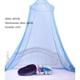 thumbnail image 2 of Mosquitera para cama individual y cuna de 0,60 mx 2,4 mx 9 m, mosquitera de malla fina para viajes y hogar, protección fiable contra insectos y dosel., 2 of 5