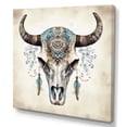 thumbnail image 2 of Designart "Brown And Cream Nomadic Imagination" Boho Feather Wall Decor, 2 of 5