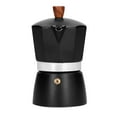 thumbnail image 4 of 3 Cups Moka Pot Coffee Pot with Heat Insulation Handle for Home Office 150ml, 4 of 21
