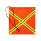 thumbnail image 1 of Bandera de Advertencia PVC Strade Fareast Limited 46x46cm, 1 of 8
