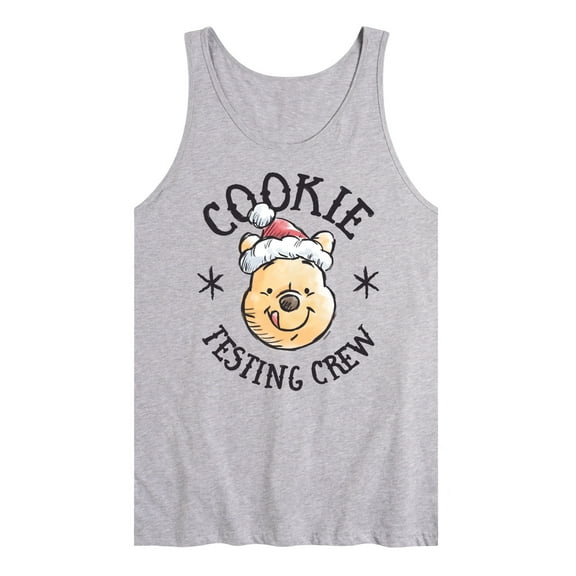 Disney Winnie The Pooh - Christmas Cookie Testing Crew - Men's Jersey Tank Top
