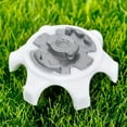 thumbnail image 2 of New Golf Spikes Fast Twist Shoe Spikes Replacement Set Golf Training Aids Ultra Thin Cleats Pins White Color WHITE, 2 of 6