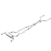 2017 Infiniti Q60S 3.0T V6 S Type Catback Exhaust Borla 140703