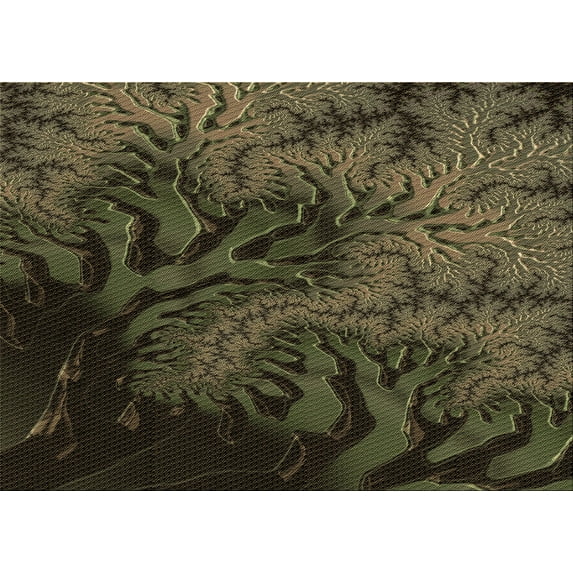 Ahgly Company Machine Washable Indoor Rectangle Transitional Oak Brown Area Rugs, 8' x 12'