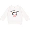 thumbnail image 2 of Inktastic Cow You Doin'? Cute Cow Toddler Sweatshirt, 2 of 4