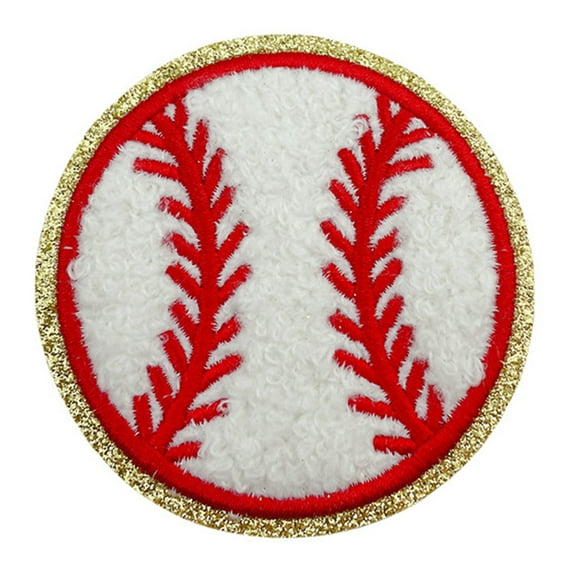 Softball Iron On Embroidered Patches Sew on Patches for Clothing Jeans Embroidered Applique Iron On Clothing Patches