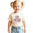 thumbnail image 5 of Big Sister Shirt for Baby Toddler & Youth Girls Cowgirl Boots Tee, Natural Shirt, 4T, 5 of 8