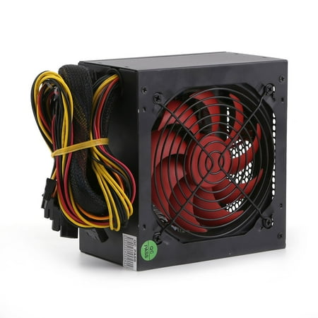 120mm Cooling Fan Quiet 650W/1000w Watt ATX PC Power Supply SATA PCIe