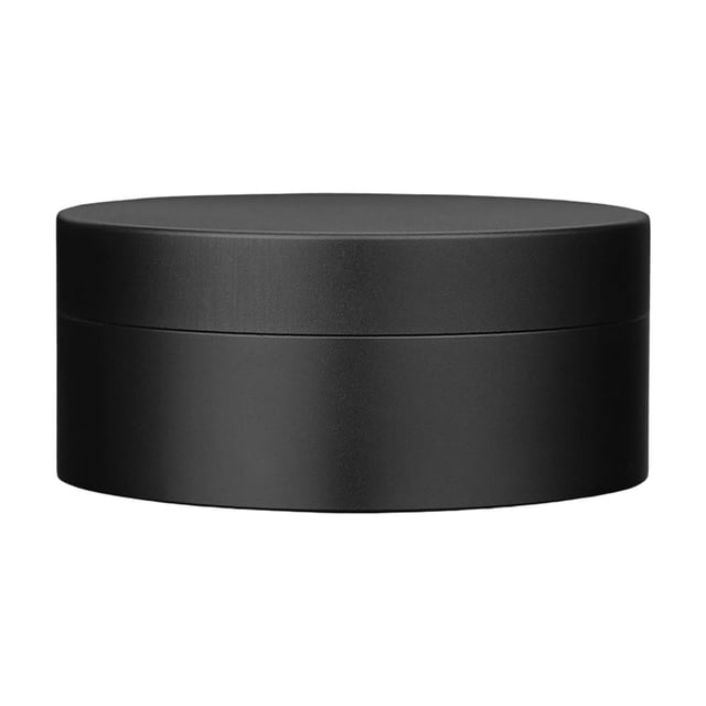 Contenedor De Almacenamiento Cajas De Bálsamo Labial Cosmético Multiusos Mini Tarros Resistentes Al Agua Negro 7cm Sunnimix Contenedor de almacenamiento de mini tarro