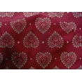 thumbnail image 4 of oneOone Cotton Silk Fabric Floral Block Printed Craft Fabric BTY 42 Inch Wide, 4 of 4