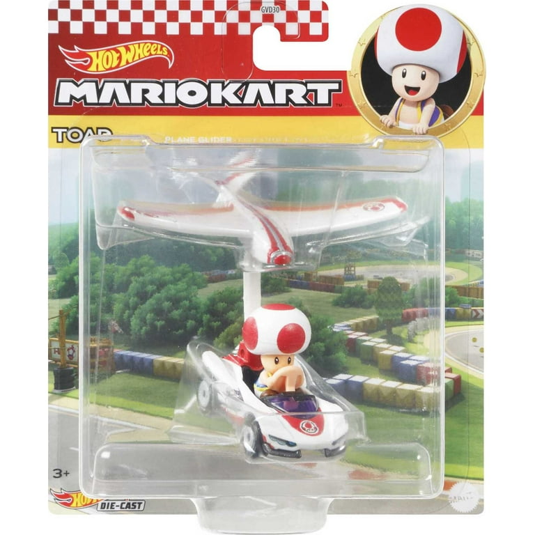 Mario kart hot wheels cheap toad