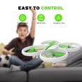 thumbnail image 5 of EACHINE E65H Drones for Kids 8-12, LED Drones for Adults Beginners, Altitude Hold, Headless Mode, 3D Flips, Green Kids Toys, 5 of 9