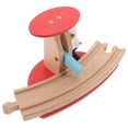 thumbnail image 2 of Accesorio de tren de madera accesorio de ferrocarril de madera en trin de ruta de trenes juguetes, 2 of 4