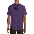 thumbnail image 3 of Athletic Works Men's and Big Men's Active Hoodie with Short Sleeves, up to Size 5XL, 3 of 5