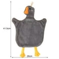 thumbnail image 6 of sunsanly Hand Towel with Hanging Loop Highly Absorbent Quick Drying Wear Resistant Cute Goose Design Kitchen Cloth Dish Towel, 6 of 8