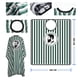 thumbnail image 5 of Capa Para Barberia Mandil Ecomlab Estilista Barbero Corte (VERDE), 5 of 8