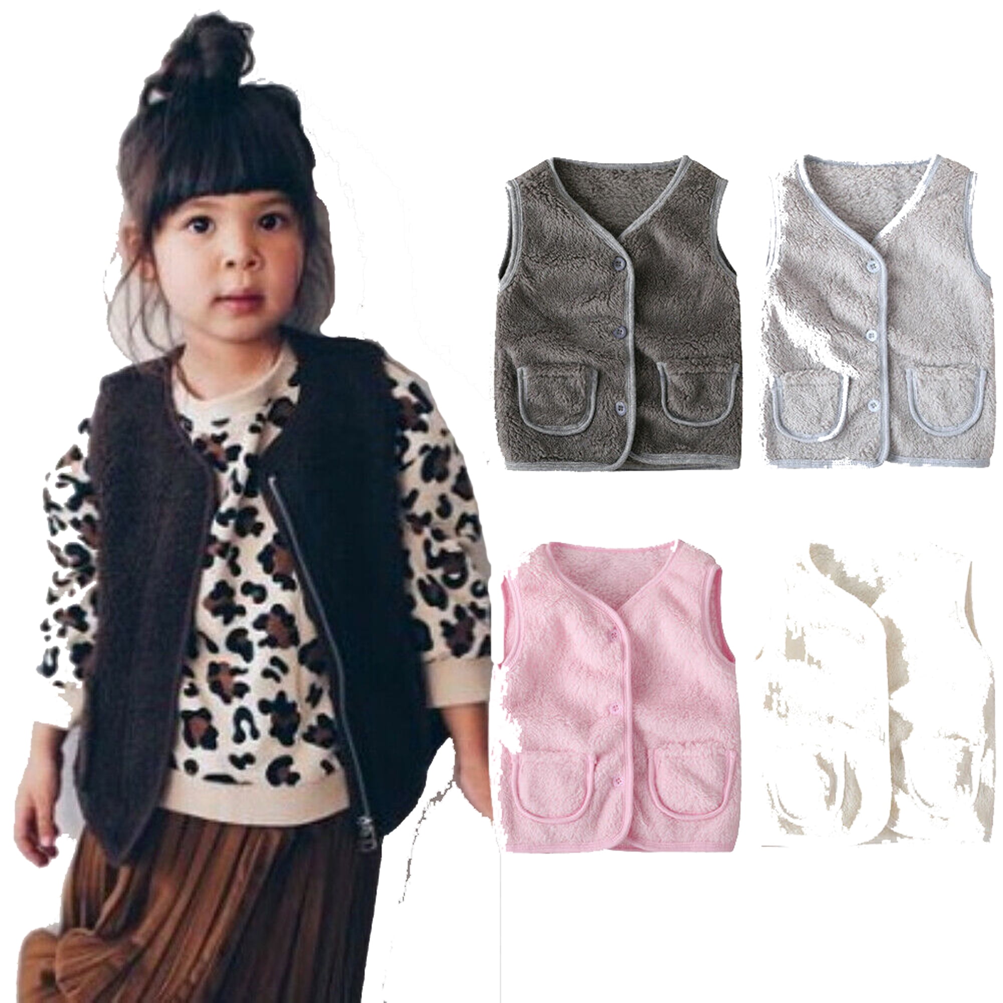 girl vest jacket