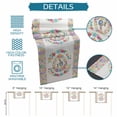 thumbnail image 6 of Table Runner - 72 Inch Long, Easter Kitchen Dining Table Runner Dresser Scarves, Colorful Checkered Spring Bunny Flower Eggs Striped Farmhouse Decor for Coffee Tables Wedding Party Banquet, 6 of 8