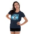 thumbnail image 4 of Christian Faith Lord is Strength Womens Slim Fit Graphic Tee Brisco Brands S, 4 of 5