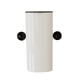 thumbnail image 4 of Organizador de maquillaje, soporte de exhibición para tocador de escritorio de baño negro beis, 4 of 9